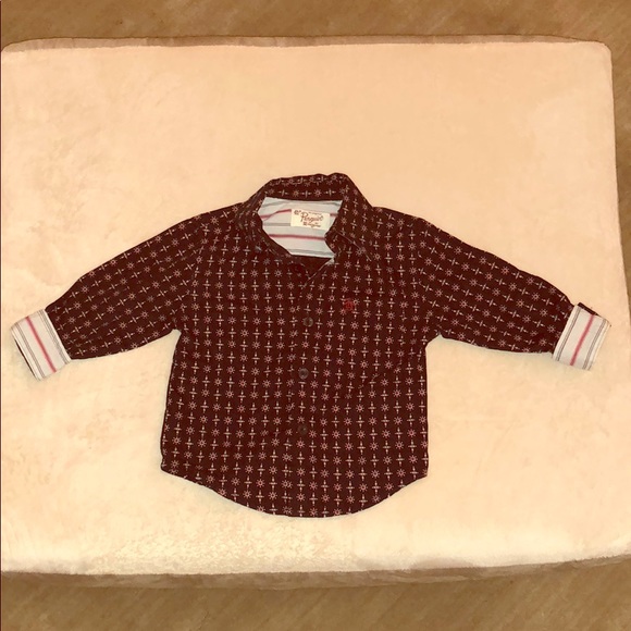Penguin Button Down Dress Shirt 12M NWOT - Picture 1 of 8
